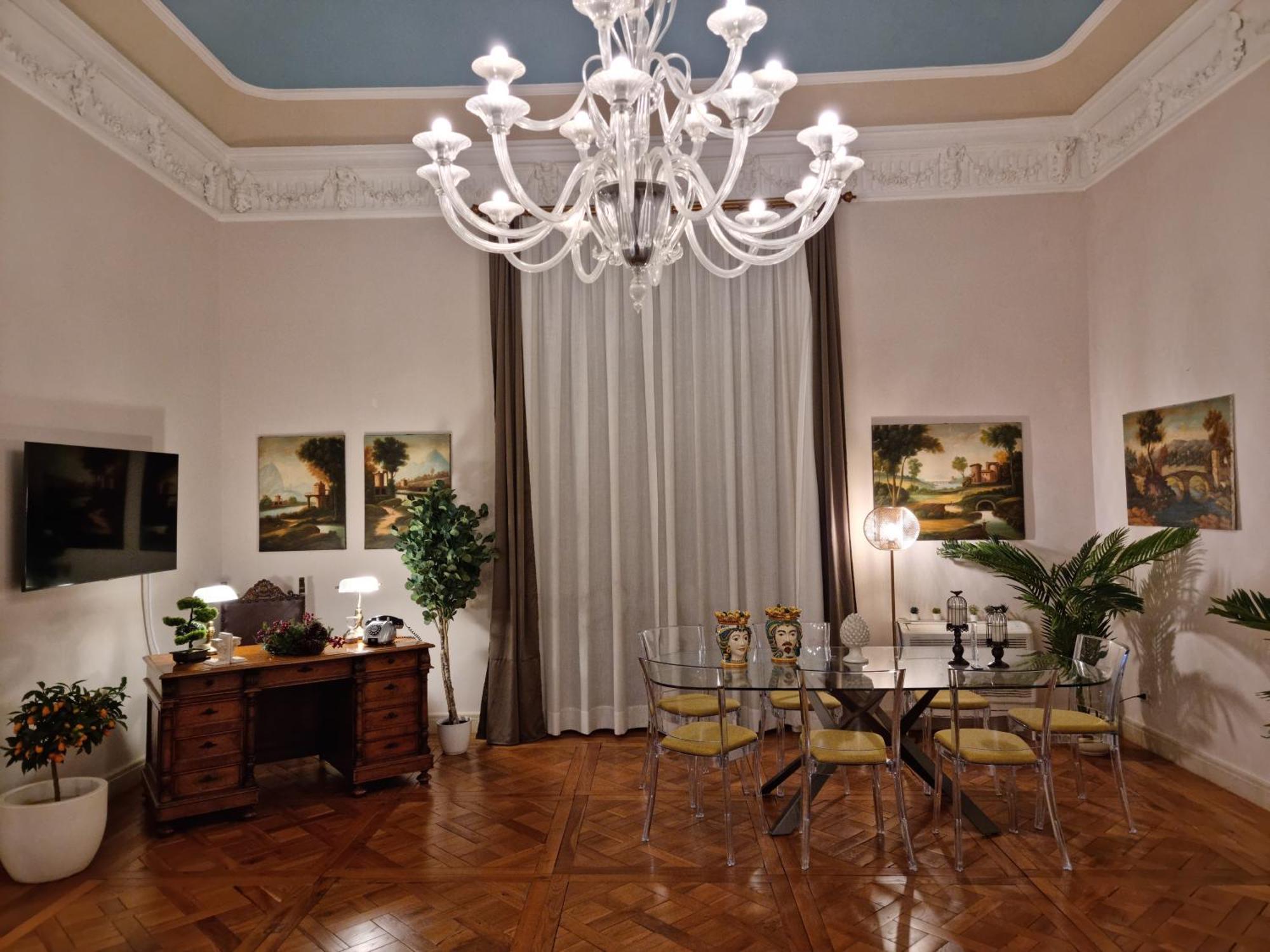 Luxury Historic Residence With Heated Pool Near Catania, Taormina, The Sea And Mount Etna Giarre Εξωτερικό φωτογραφία