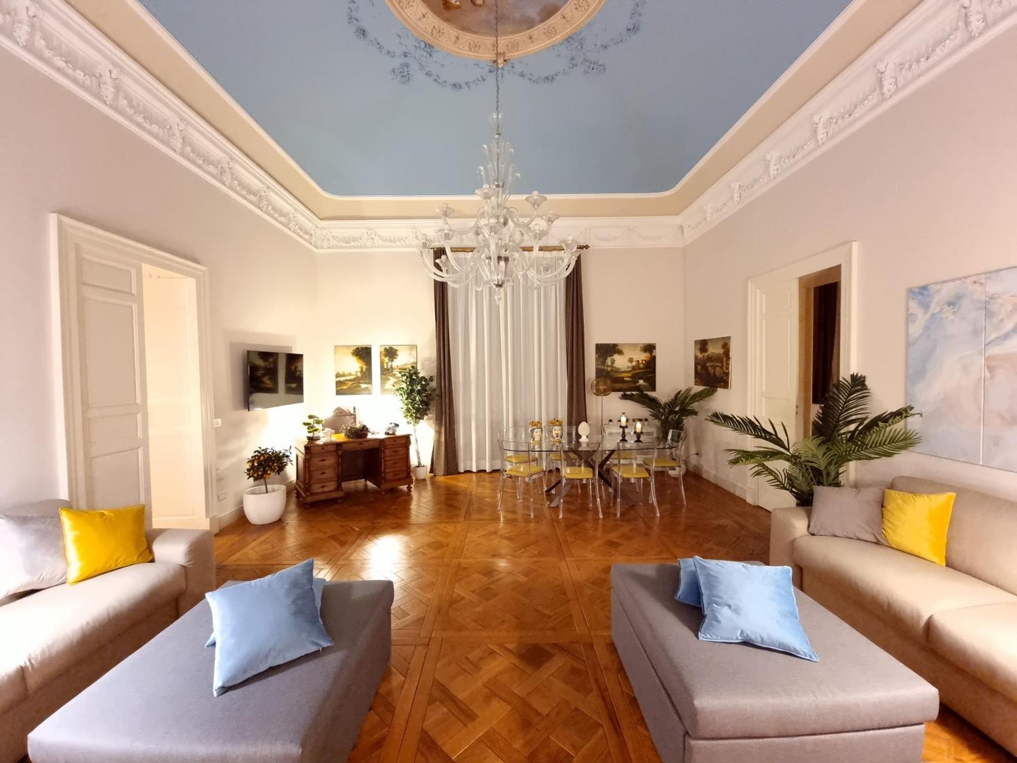 Luxury Historic Residence With Heated Pool Near Catania, Taormina, The Sea And Mount Etna Giarre Εξωτερικό φωτογραφία